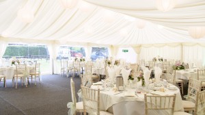 Wedding marquee hire at Maidmans Marquee hire
